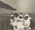 Sheringham 1913 CONSTANTINE DEMETRIADI - NELLIE DEMETRIADI (née Ionides) - GEORGE DEMETRIADI - NETTA ZARIFI (née Vlasto)